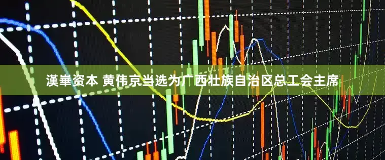 漢崋资本 黄伟京当选为广西壮族自治区总工会主席